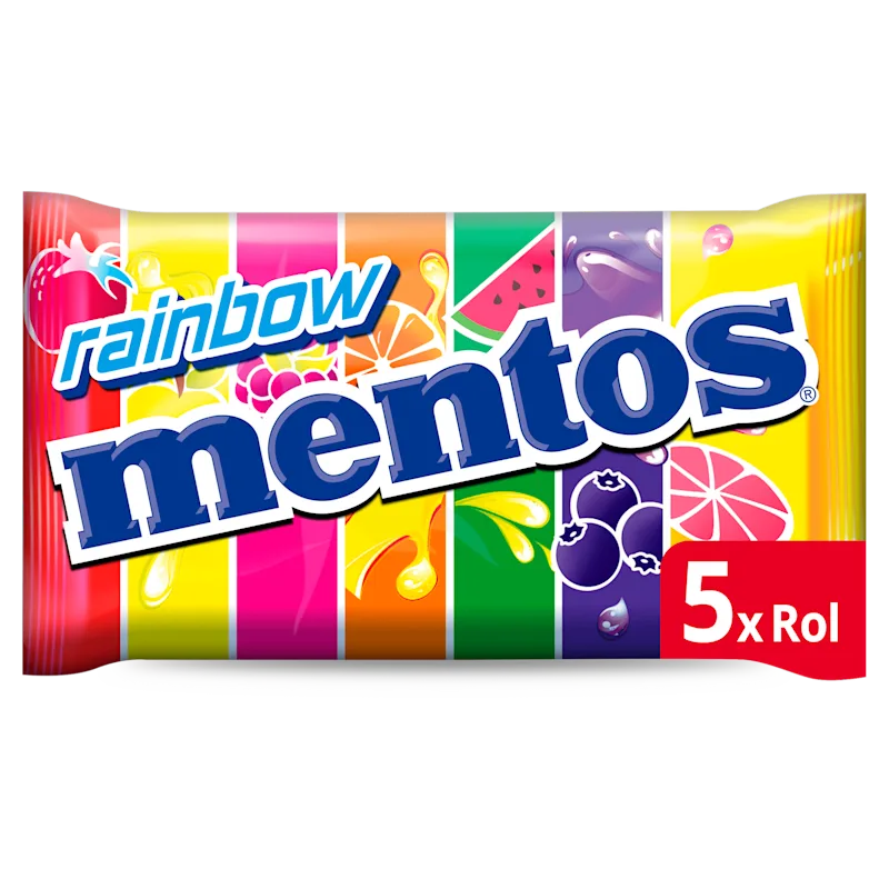 Mentos Rainbow 5-pack