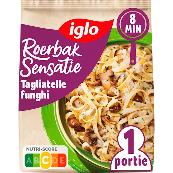 Iglo Roerbaksensatie Tagliatelle Funghi