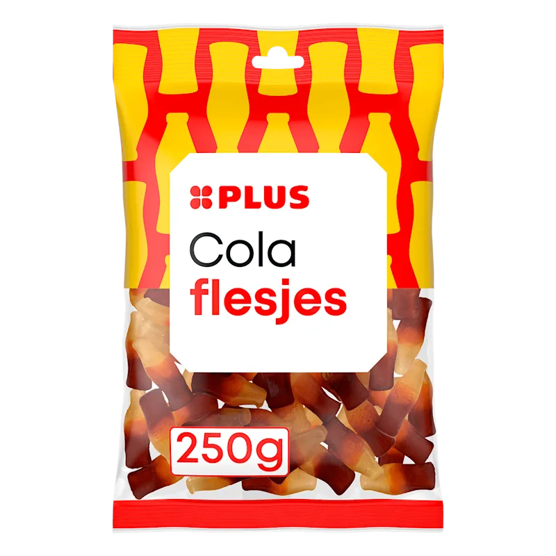 PLUS Snoep colaflesjes