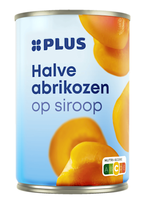 Abrikozen halve op siroop