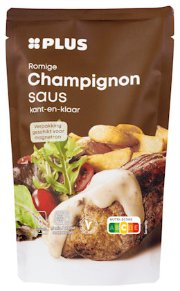 Champignonsaus kant-en-klaar
