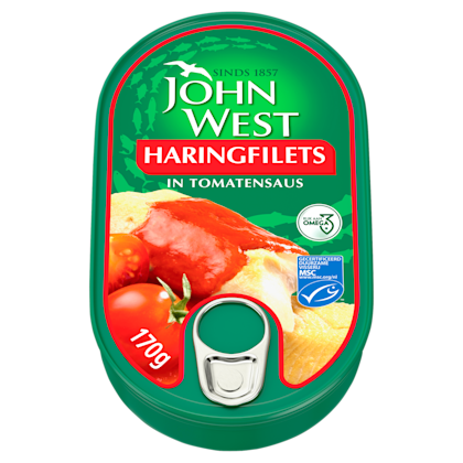 Haringfilets in tomatensaus  MSC