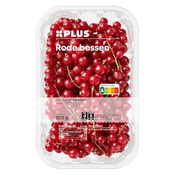 PLUS Rode bessen