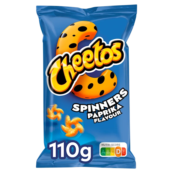 Cheetos Spinners chips paprika