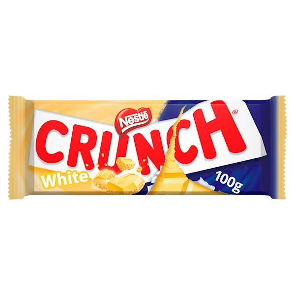 Nestlé Crunch witte chocolade reep