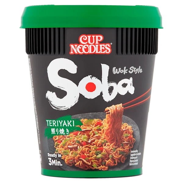 Nissin Soba cup Teriyaki noodles