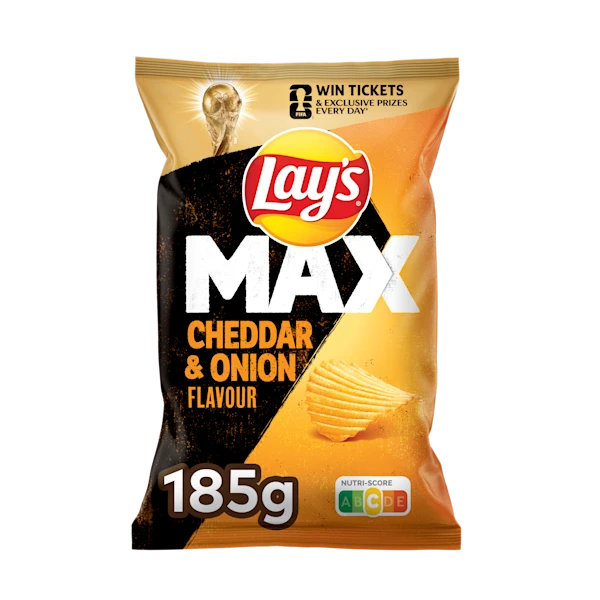 Lays Max Cheddar & Onion