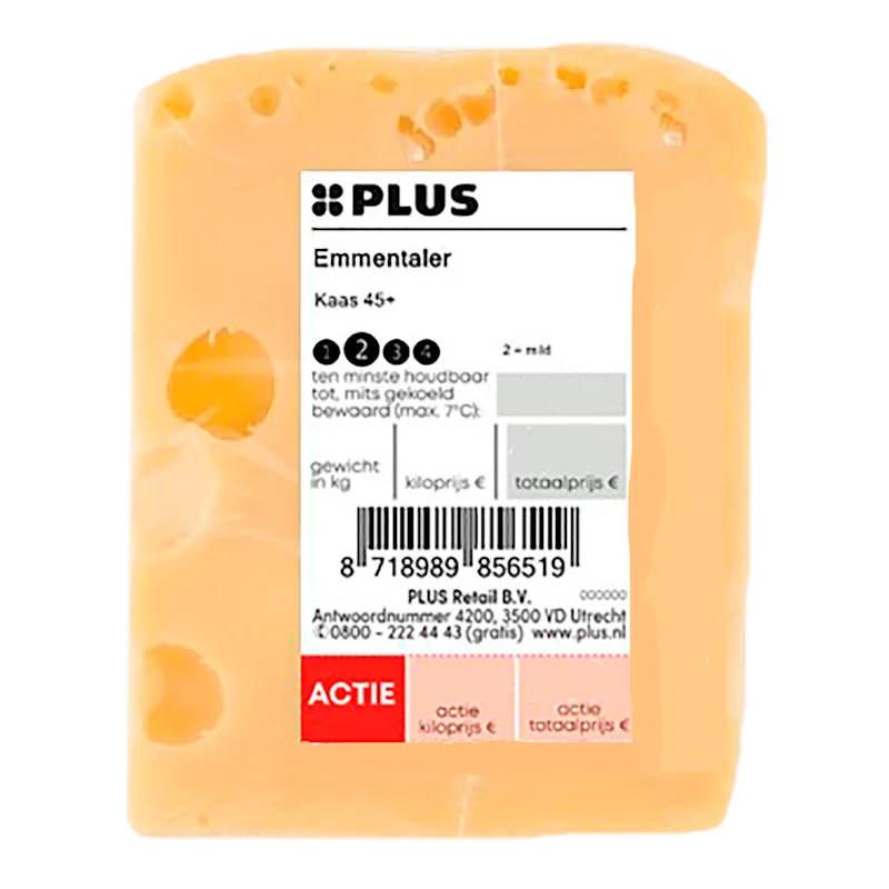 PLUS Franse emmentaler 45+