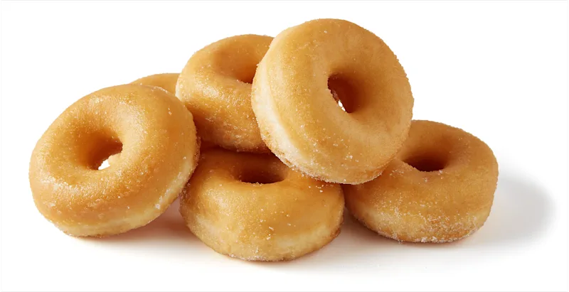 PLUS Mini gesuikerde donuts