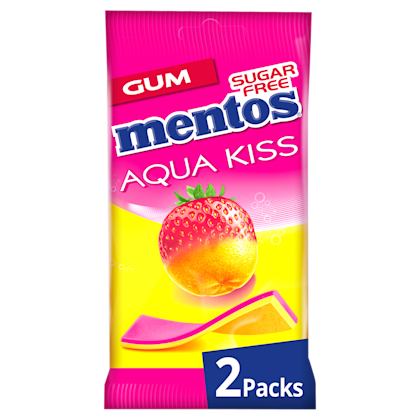 Aqua Kiss Strawberry - Mandarin 2-pack