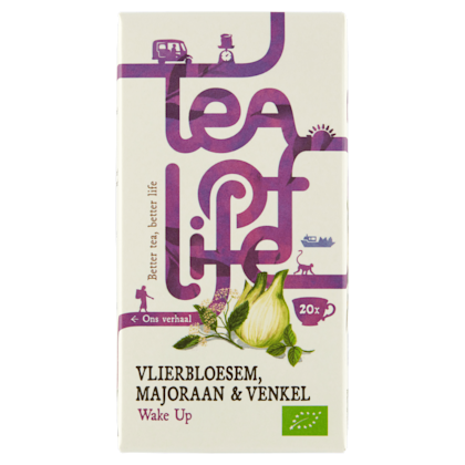 Wake Up bio vlierbloesem majoraan - PLUS