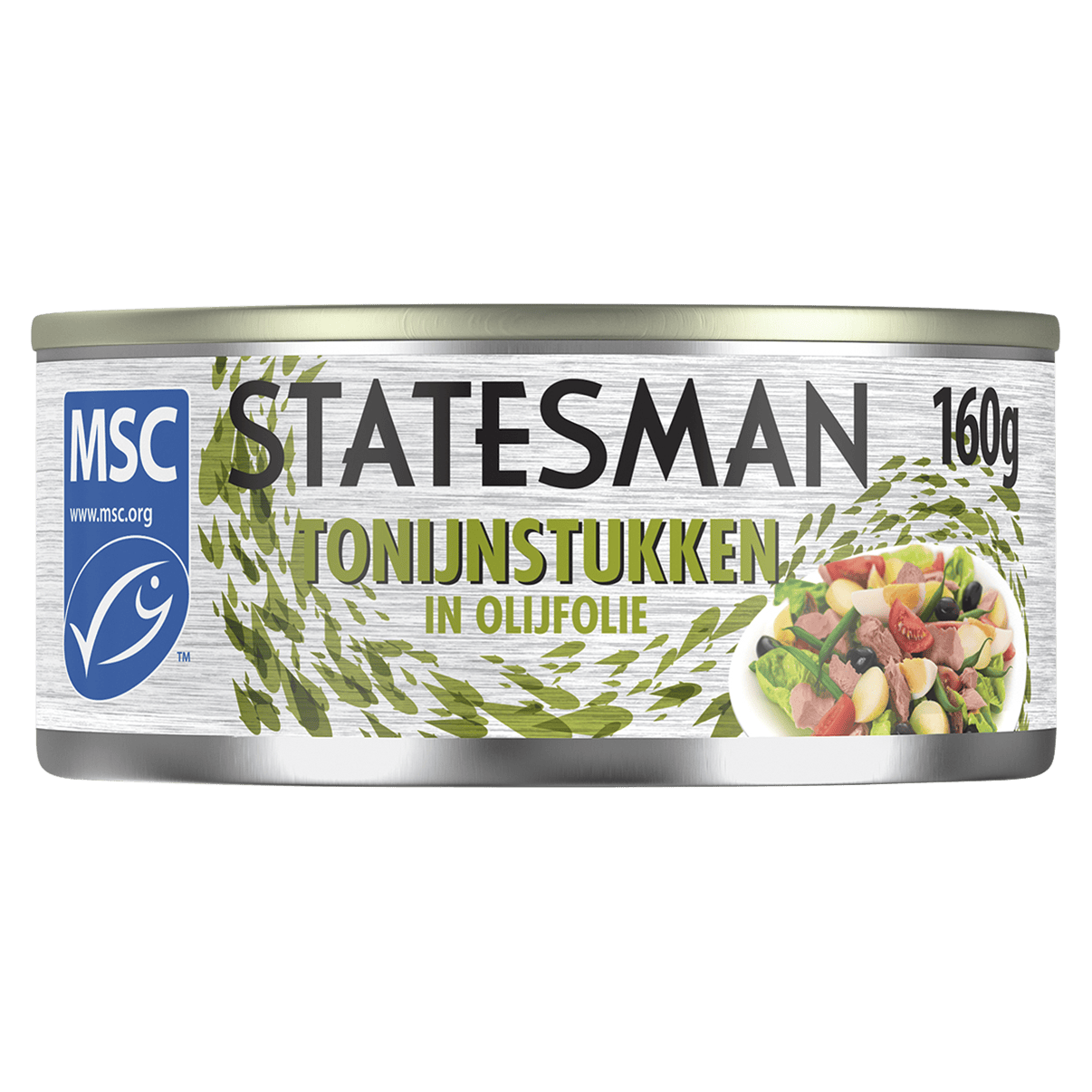 Statesman Tonijnstukken in olijfolie