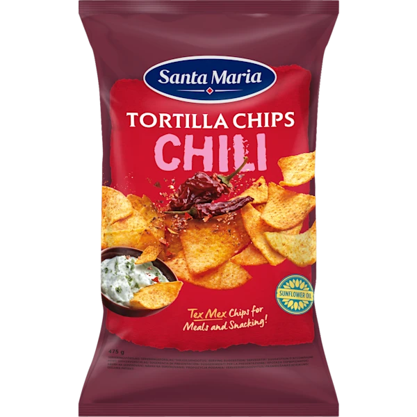 Santa maria Tortilla Chips Chili