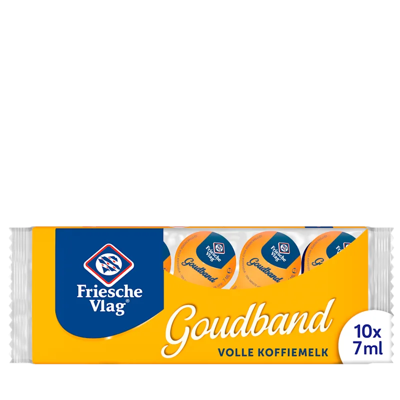 Friesche Vlag Goudband Koffiemelk cups