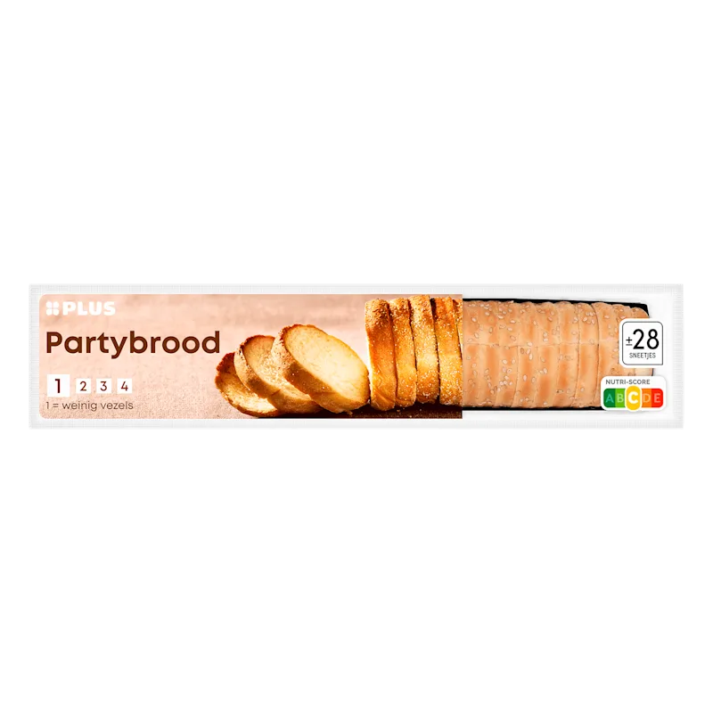 PLUS Partybrood wit gesneden