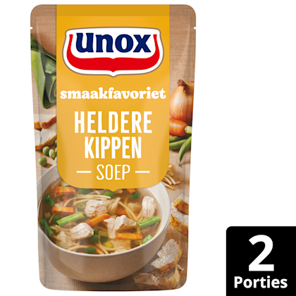 Soep In Zak Heldere kippensoep