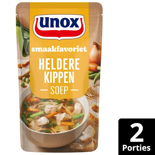 Unox Soep In Zak Heldere kippensoep