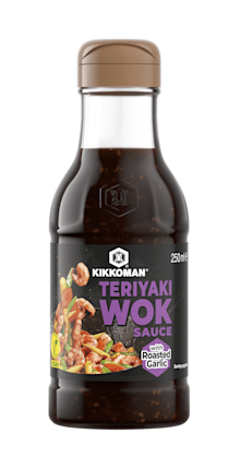 Teriyaki sauce roasted garlic