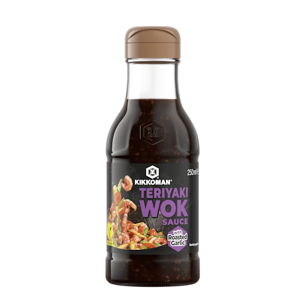Kikkoman Teriyaki sauce roasted garlic