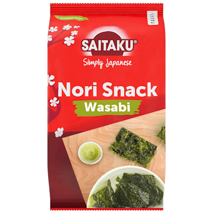 Nori snack wasabi