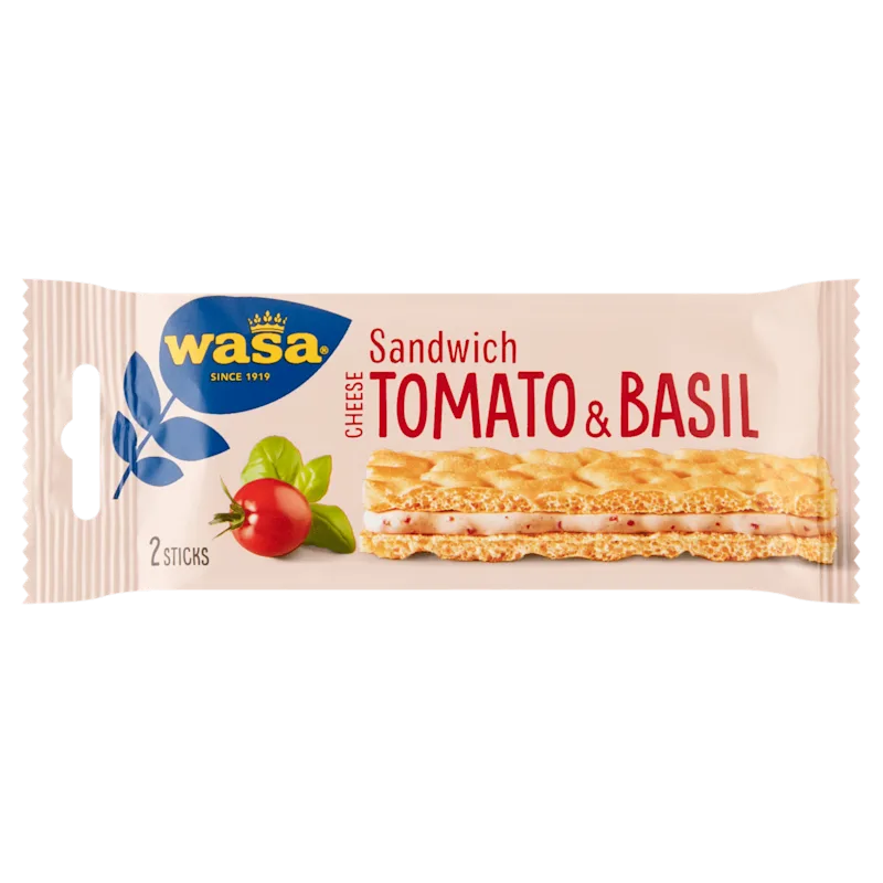 Wasa Sandwich Tomato & Basil 3x2 stuks