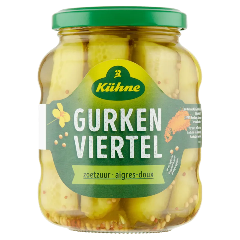 Kuhne Gurkenviertel zoetzuur