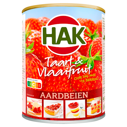 taart en vlaaifruit aardbeien
