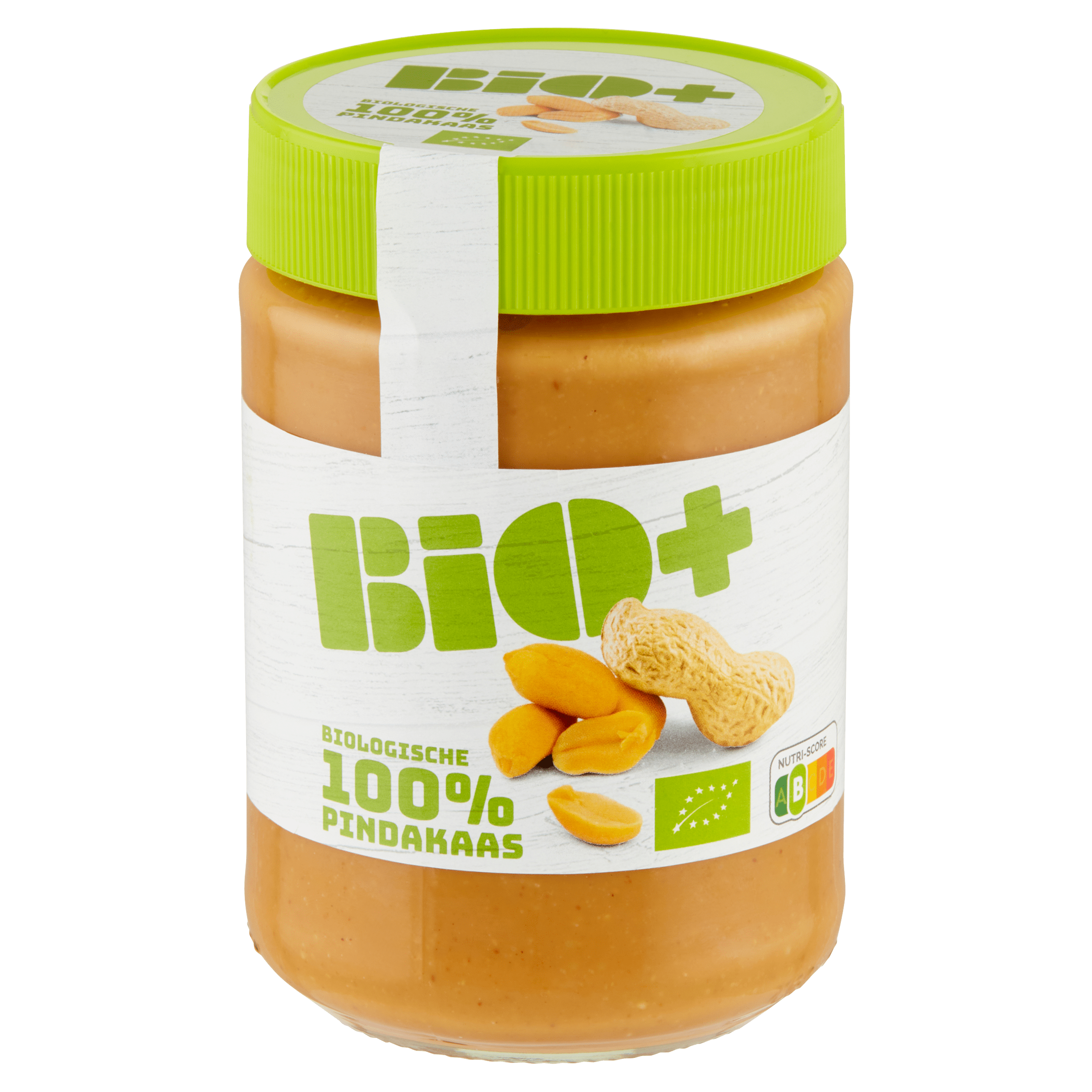 Bio Biologische 100 Pindakaas Naturel Per Pot 350 G