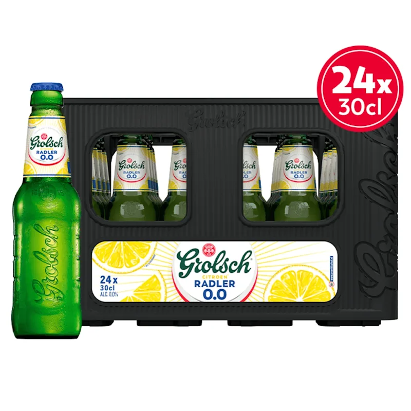 Grolsch Radler citroen 0.0 fles