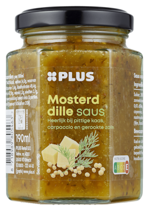 PLUS Mosterd dille saus