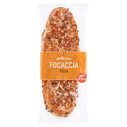 Mediterraneo Focaccia pizza