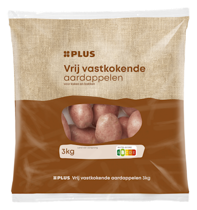 Vrij vastkokende aardappel - PLUS