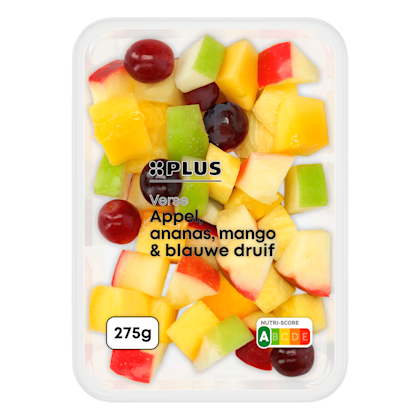 Verse fruitsalade ananas/druif