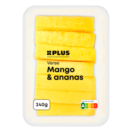 Verse ananas/mango sticks