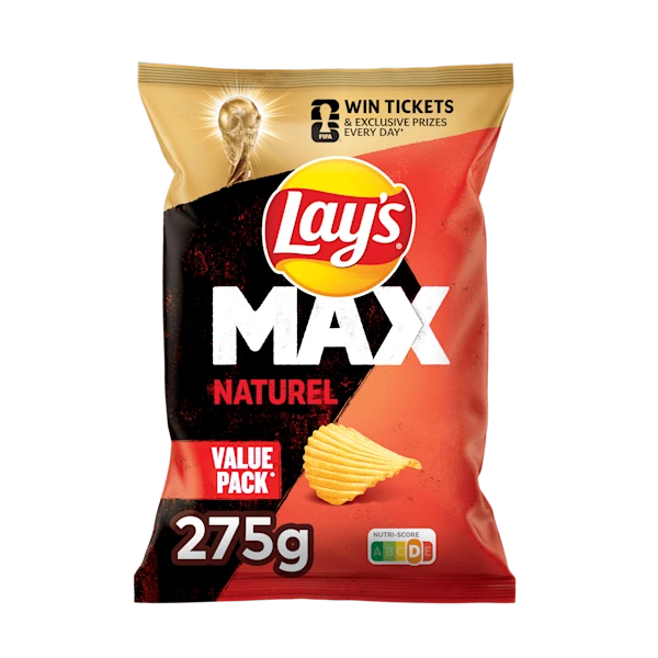Lays Valuepack Max Naturel