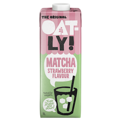 Oatly Matcha Strawberry Flavour