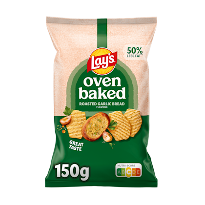 Lays Oven Baked Roasted Garlic Bread