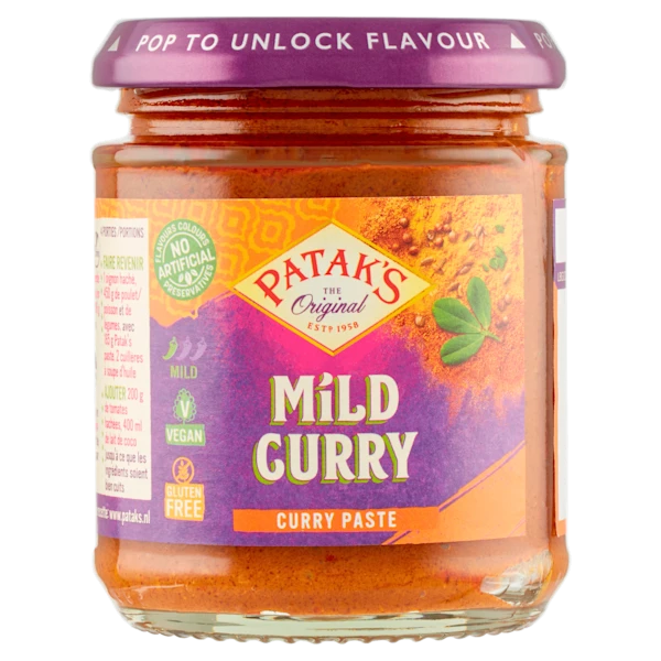 Patak's Kruidenpasta mild curry