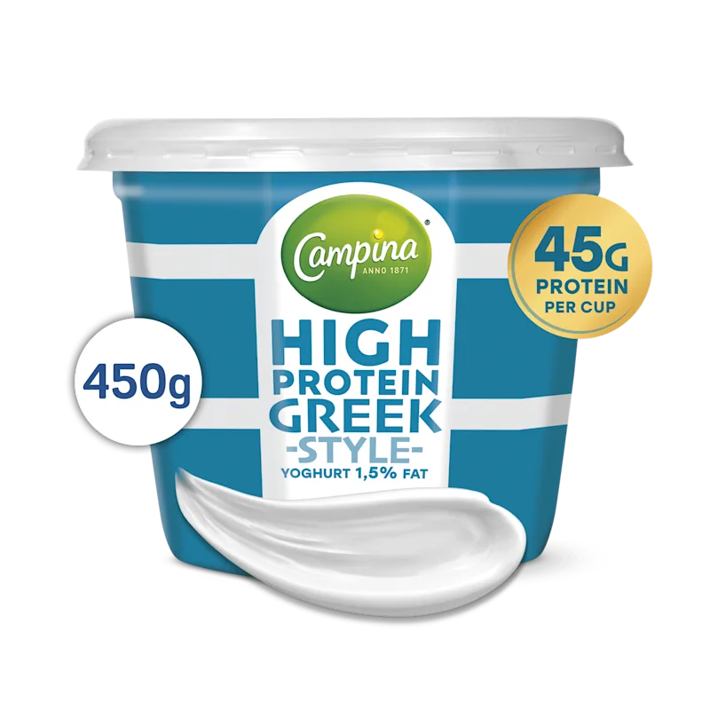 Campina High protein yoghurt Greek style 5%