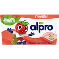 Alpro Plantaardige variatie kids aardbei