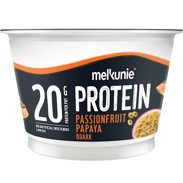 Melkunie Protein Kwark Passievrucht Papaya