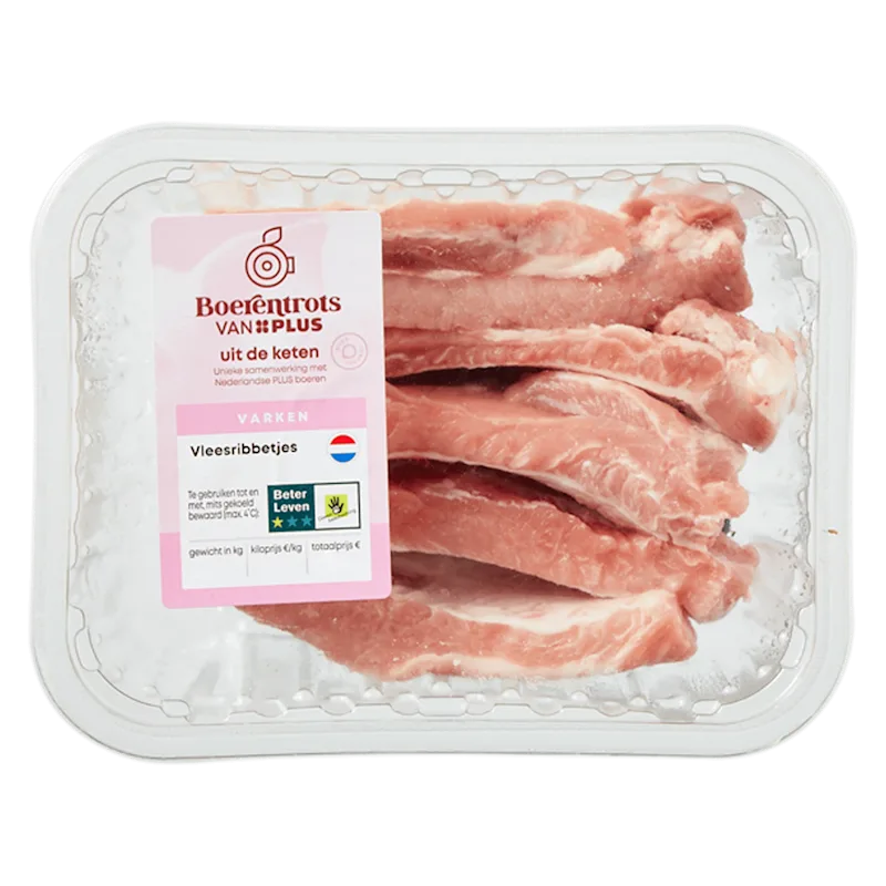 PLUS Boerentrots Vleesribbetjes