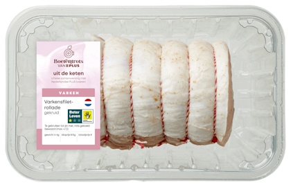 PLUS Varkensfiletrollade gekruid