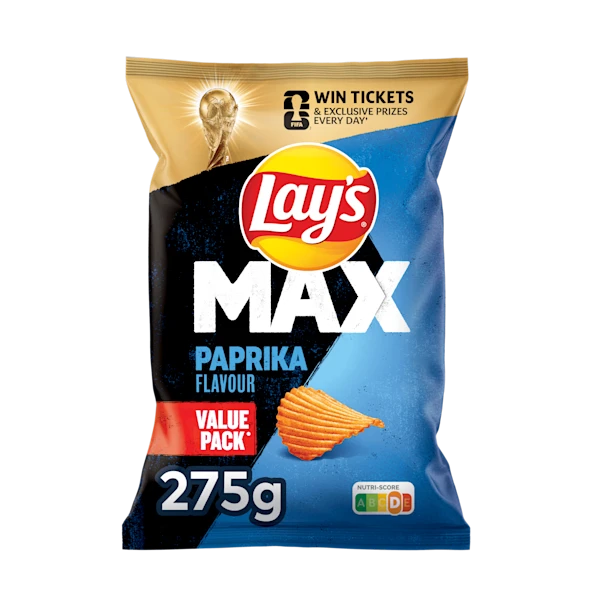 Lays Valuepack Max paprika