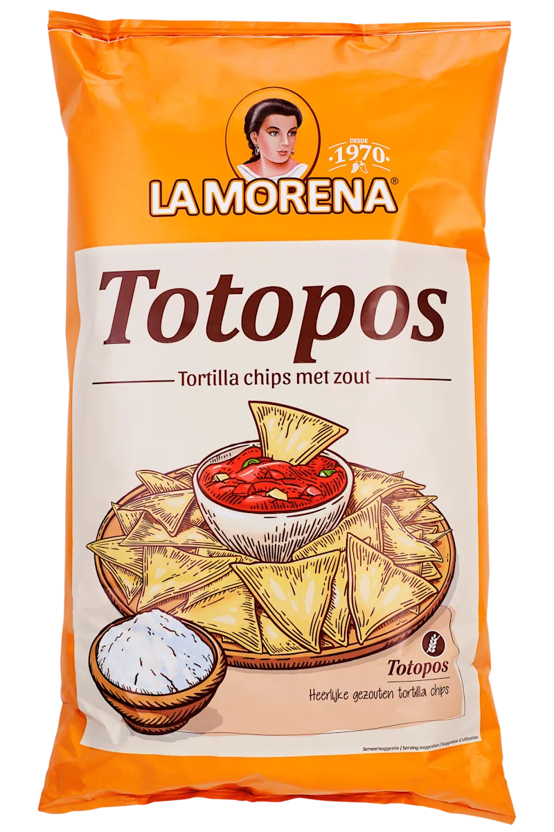 La Morena Chips Salted