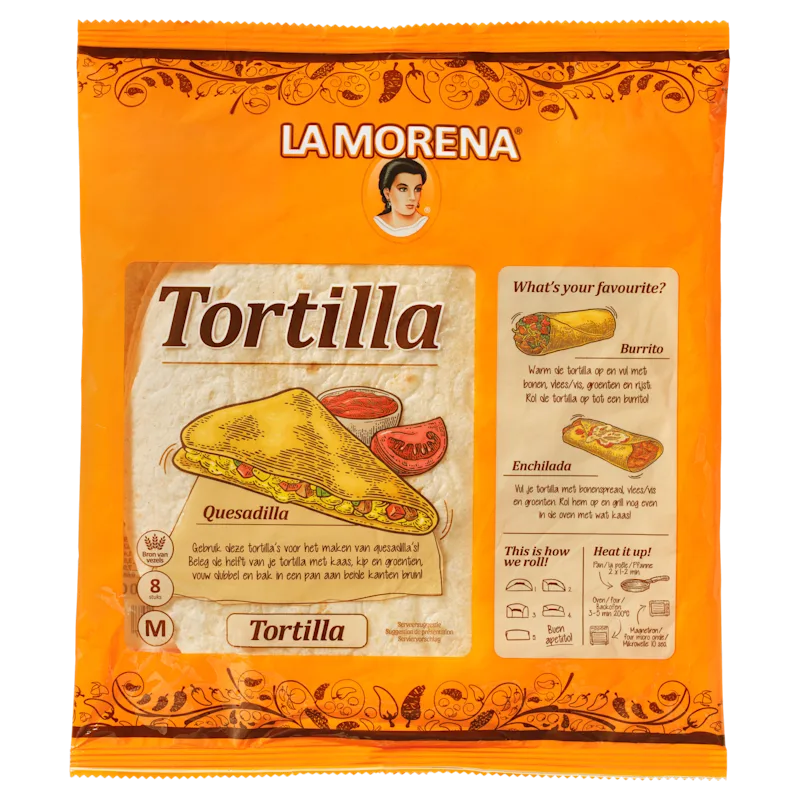 La Morena tortilla naturel