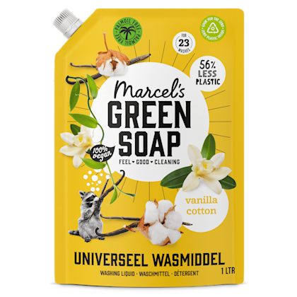 Marcel's Green Soap Vloeibaar wasmiddel navul Uni