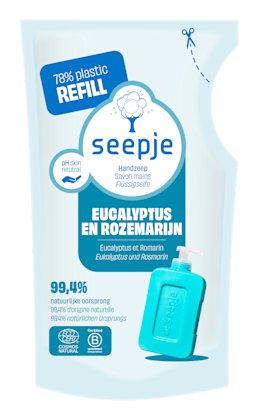 Handzeep Eucalyptu en Rozemarijn navul