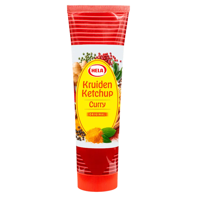 Hela Kruiden Ketchup Curry Original 150 ml