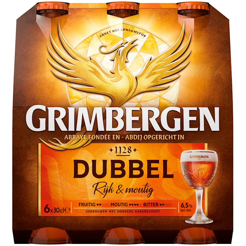 Grimbergen Dubbel abdijbier fles
